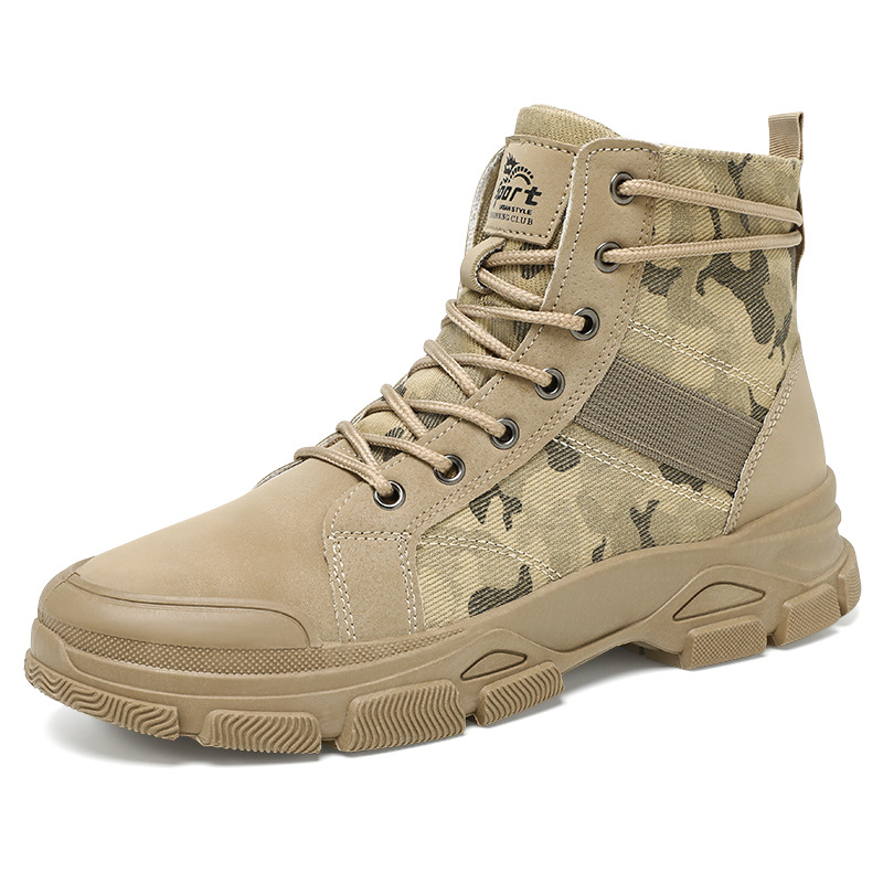 Canvas Sneaker High - Men's Large Size High Top Work