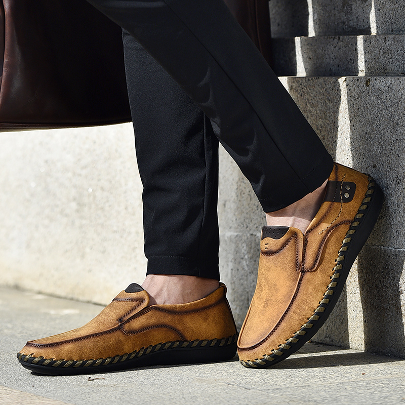 Men Shoes Under 100 - 100% cowhide Casual sneakers Men's sports