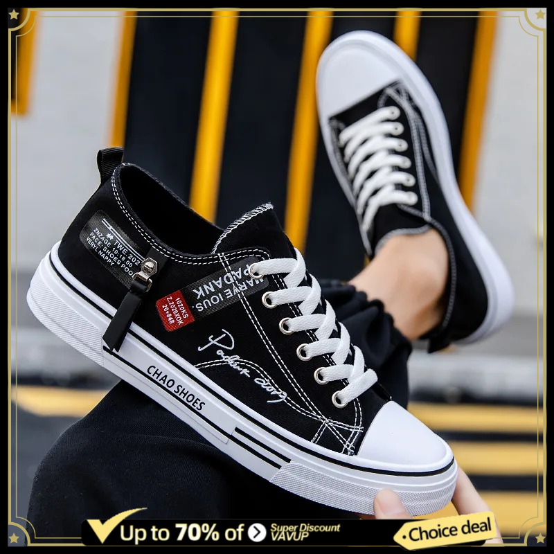 Canvas Sneaker High - Fashion Men's Canvas Shoes Summer Breathable