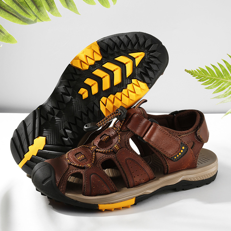 Men Shoes Velcro - Large Size New Summer Men's Top
