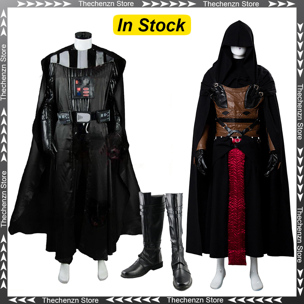 Men Shoes Europe To Us - Fancy Dress Revan Vader Cosplay For