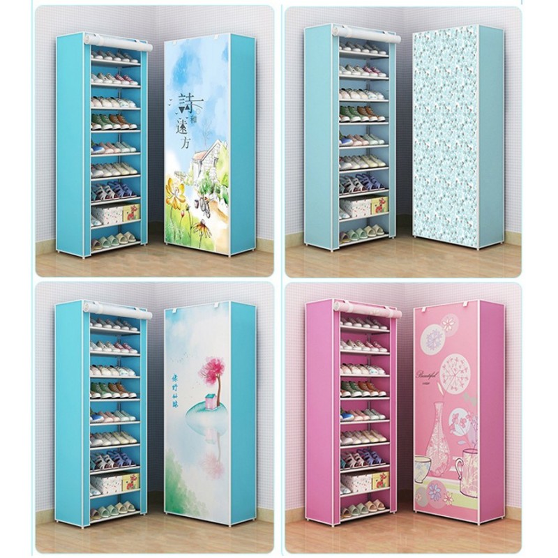 Men Shoes Rack - Tự Làm Nhiều Lớp Lắp Ráp