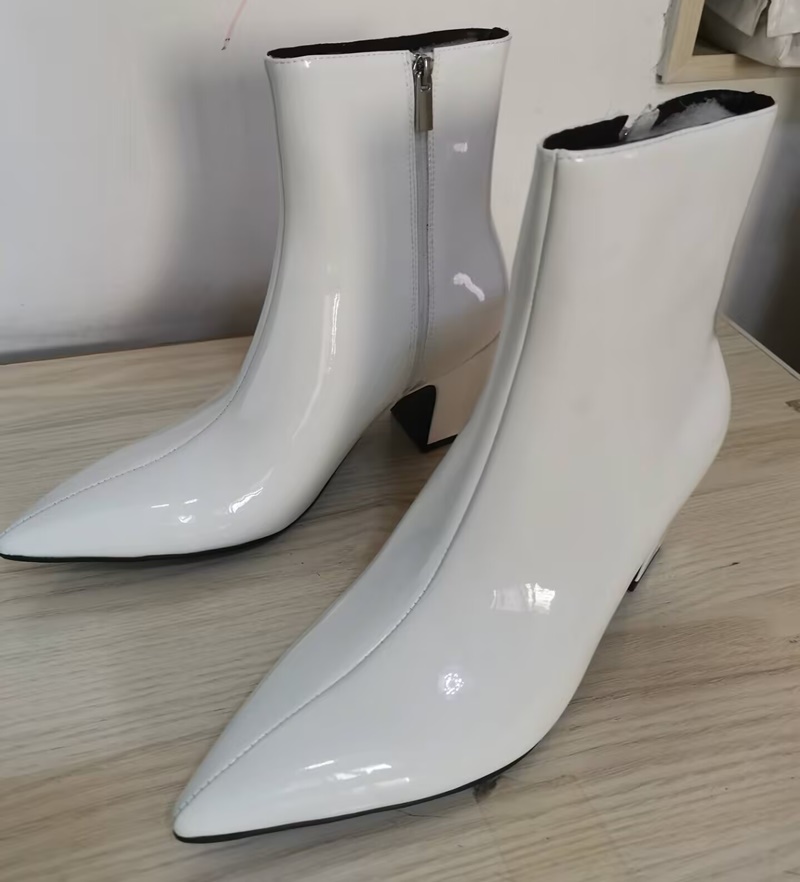 Men Shoes H&M - New Fashion White Boots For Man