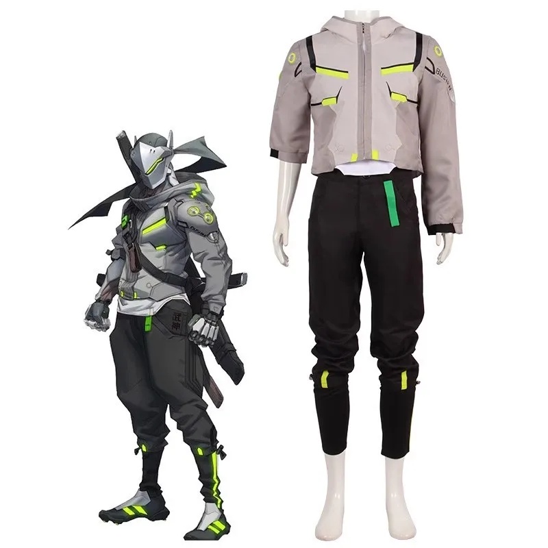 Men Shoes Europe To Us - RGD4 Game Genji Cosplay Costumes Adult