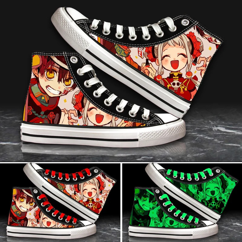 Anime Toilet-Bound Hanako-kun  - đánh giá và giá Canvas Sneaker High