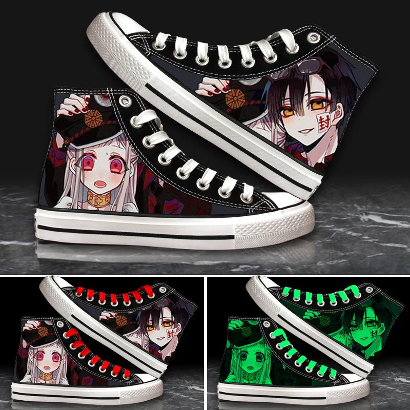 Anime Toilet-Bound Hanako-kun  - đánh giá và giá Canvas Sneaker High