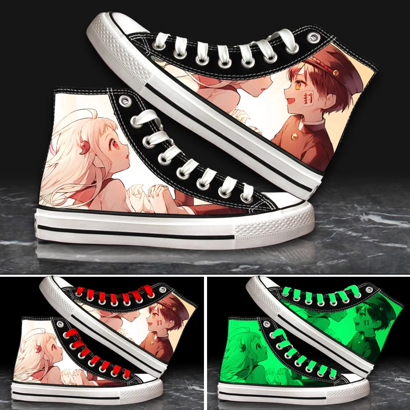 Anime Toilet-Bound Hanako-kun  - đánh giá và giá Canvas Sneaker High