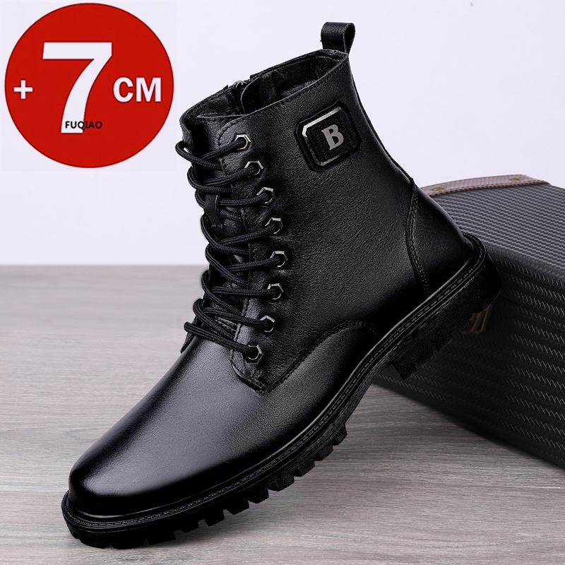 Men's Genuine Leather Elevator - đánh giá và giá Men'S Shoes Qn