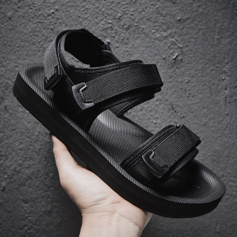 Adjustable Flat Sandals For Wi - đánh giá và giá Men Shoes Velcro