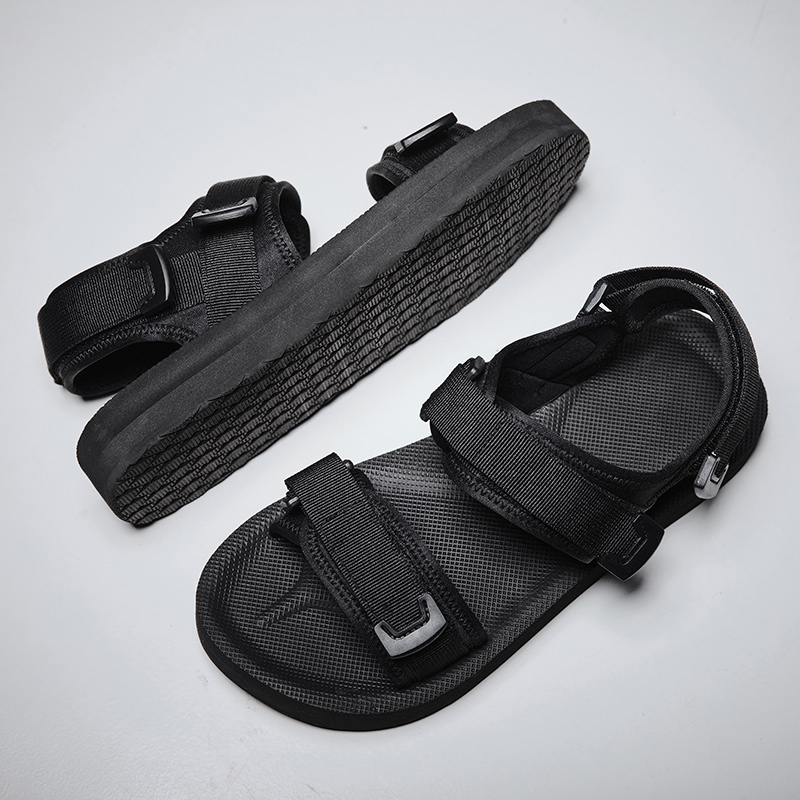 Adjustable Flat Sandals For Wi - đánh giá và giá Men Shoes Velcro