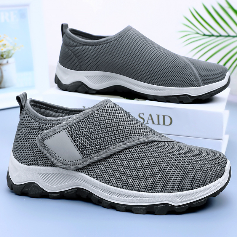 2026 New Summer Men's Mesh Sho - đánh giá và giá Men Shoes Velcro