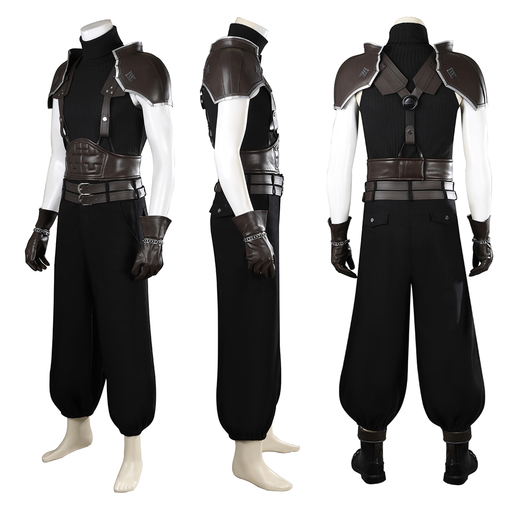 Zack Fair Cosplay Costume FF7  - đánh giá và giá Men Shoes Europe To Us