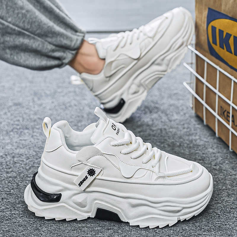 Black Platforme Tennis Man Spo - đánh giá và giá Men Shoes Black