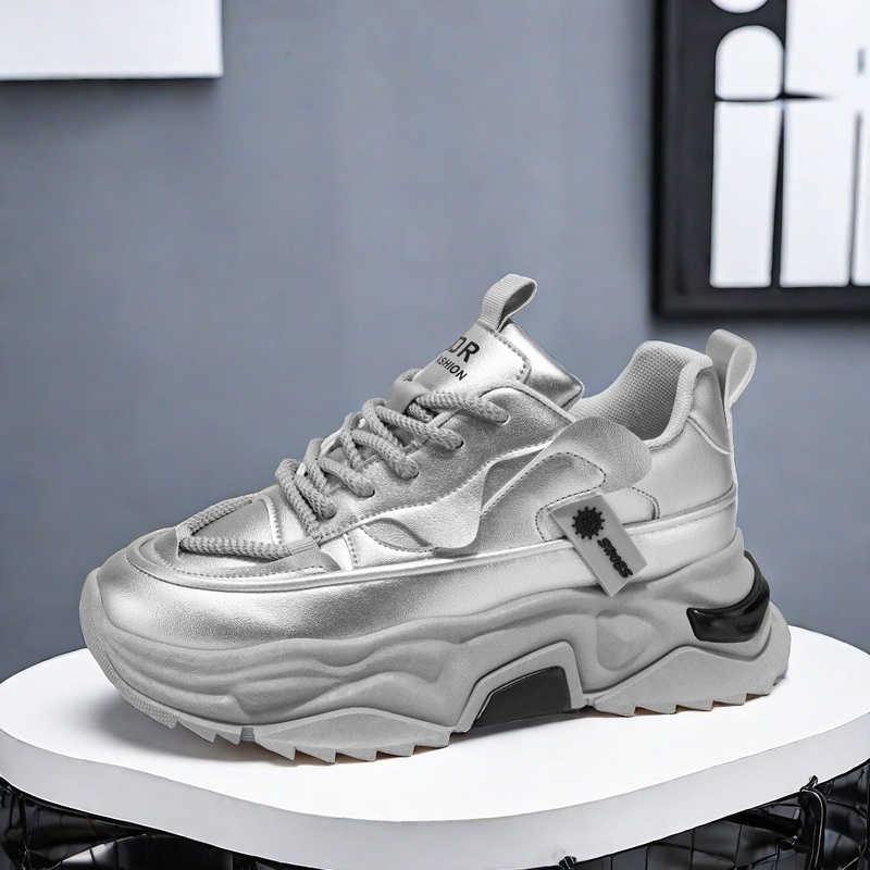 Black Platforme Tennis Man Spo - đánh giá và giá Men Shoes Black
