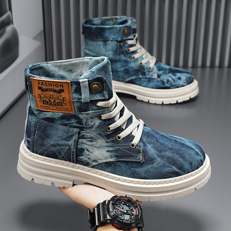 Spring High Top Mens Shoes 202 - đánh giá và giá Canvas Sneaker High