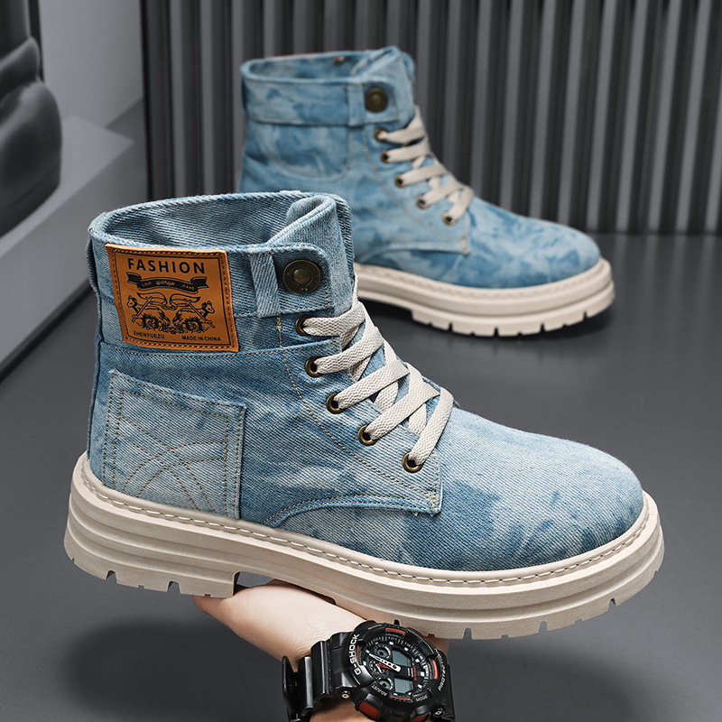 Spring High Top Mens Shoes 202 - đánh giá và giá Canvas Sneaker High