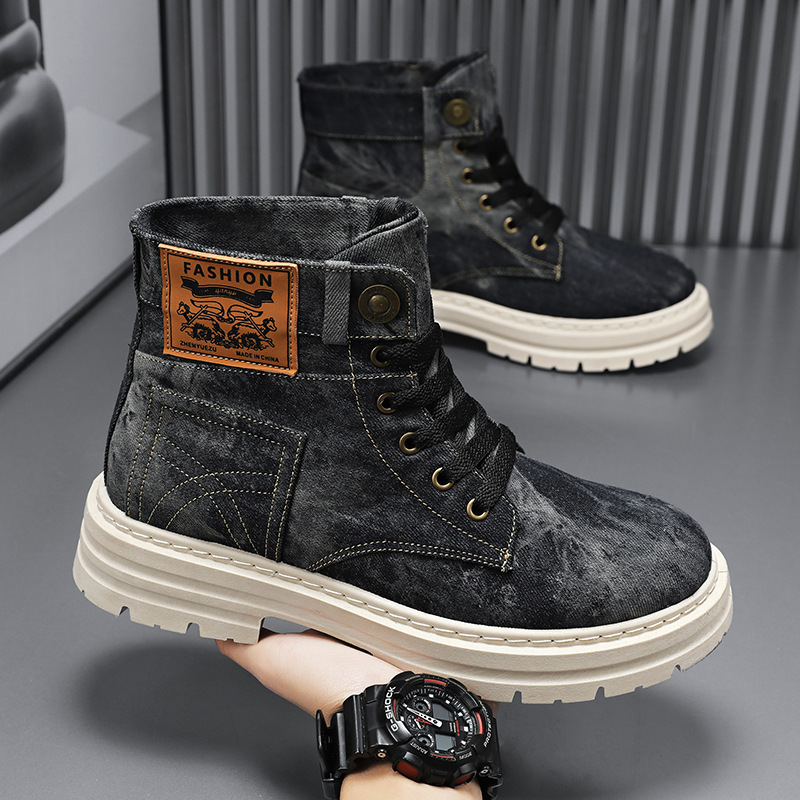Spring High Top Mens Shoes 202 - đánh giá và giá Canvas Sneaker High
