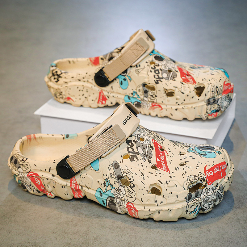 Men Camouflage Clogs Big Size  - đánh giá và giá Men Shoes Xxl