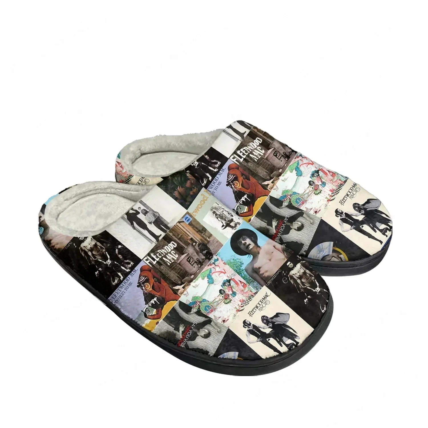 Fleetwood Mac Pop Rock Band Ho - đánh giá và giá Men Shoes Black
