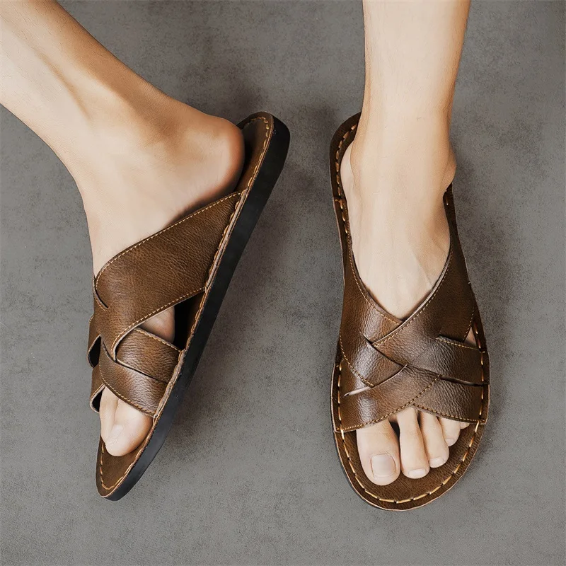 Genuine Leather Men Casual San - đánh giá và giá Men'S Shoes Qn