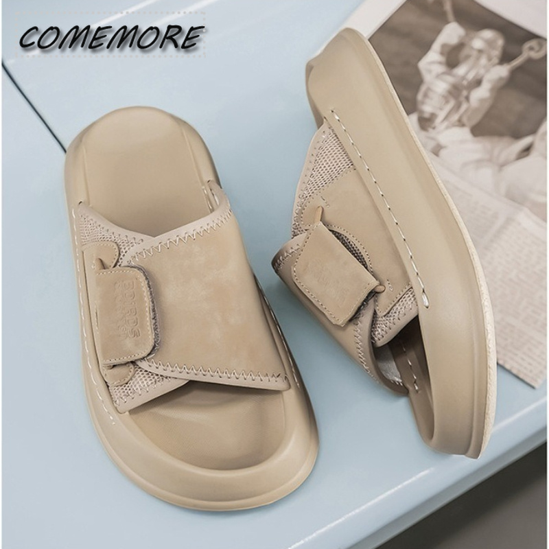 Comemore Men's Thick-Soled Ind - đánh giá và giá Men Shoes Velcro
