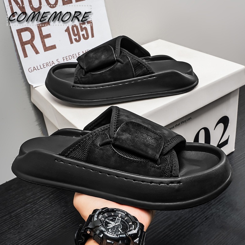 Comemore Men's Thick-Soled Ind - đánh giá và giá Men Shoes Velcro