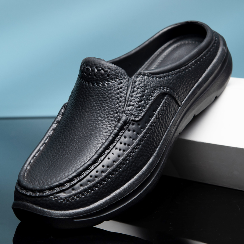 Summer slippers garden clogs w - đánh giá và giá Men Shoes Black