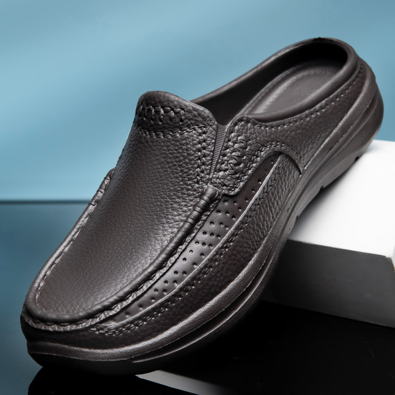Summer slippers garden clogs w - đánh giá và giá Men Shoes Black