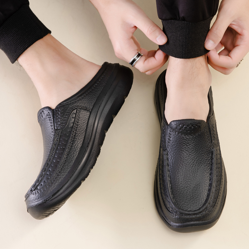 Summer slippers garden clogs w - đánh giá và giá Men Shoes Black