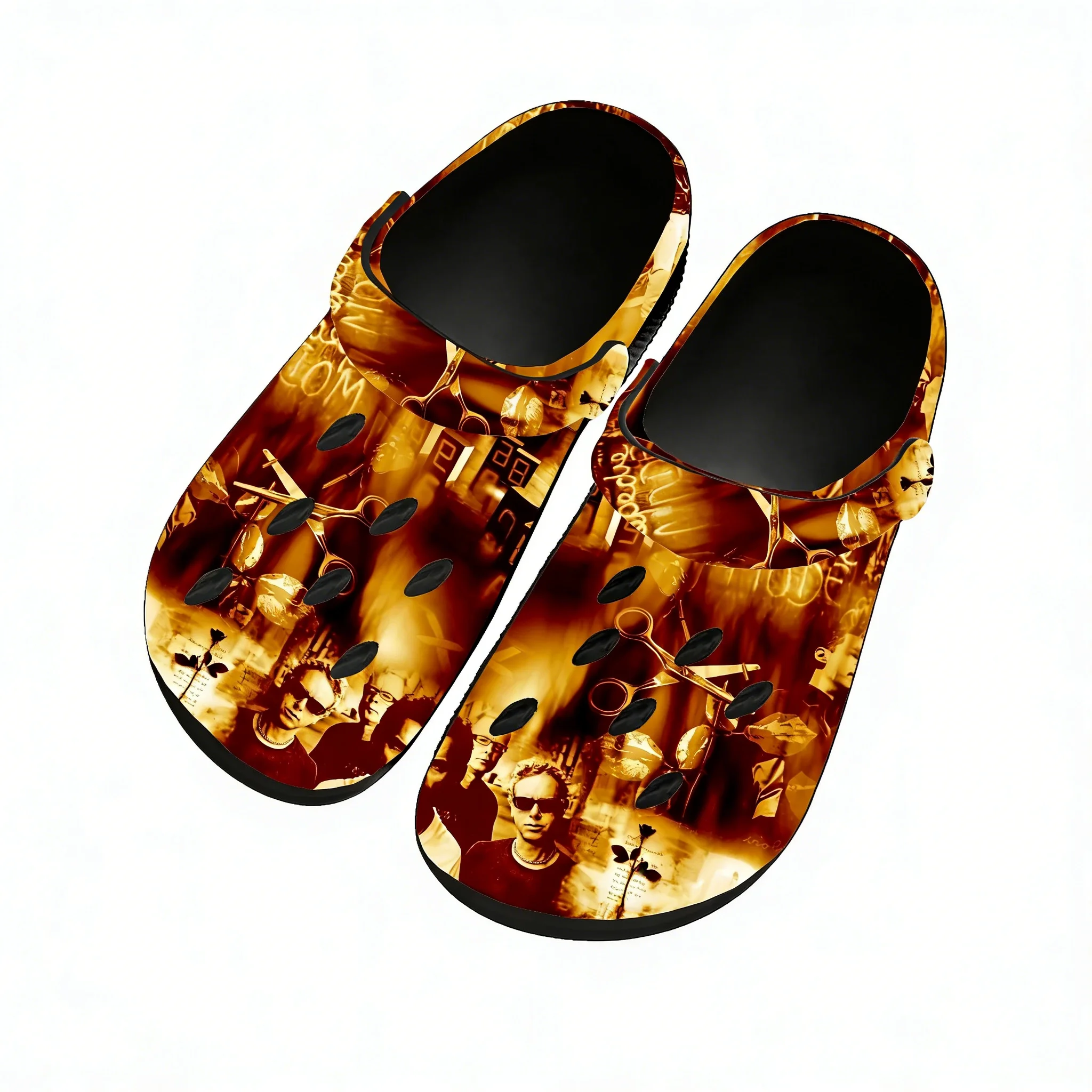 Depeche Mode Sandals Mens Wome - đánh giá và giá Men Shoes Black