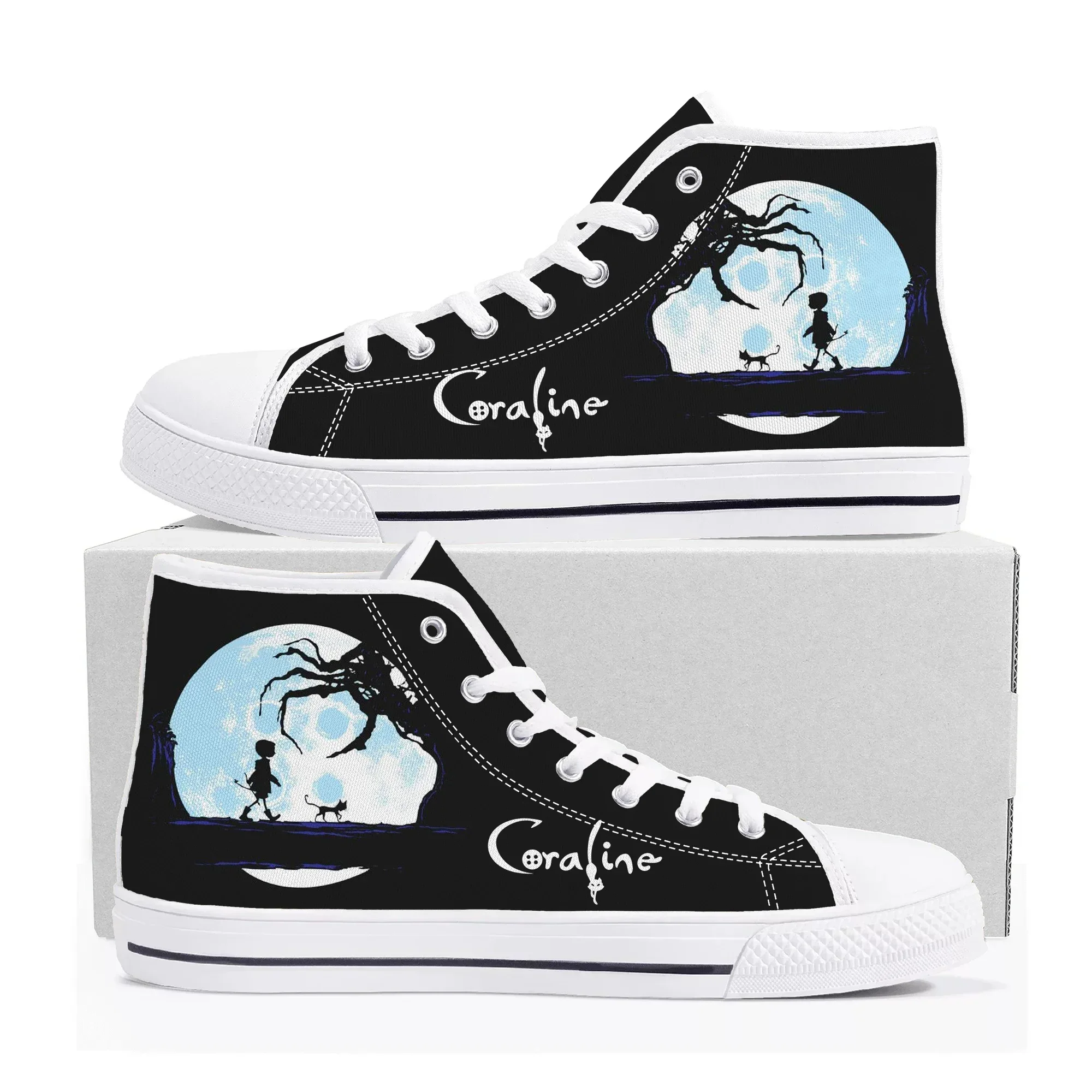 Coraline The Secret Door High  - đánh giá và giá Canvas Sneaker High