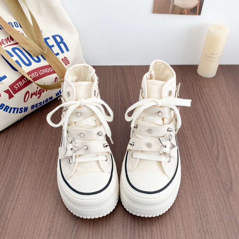 Women's Shoes New Korean Versi - đánh giá và giá Canvas Sneaker High