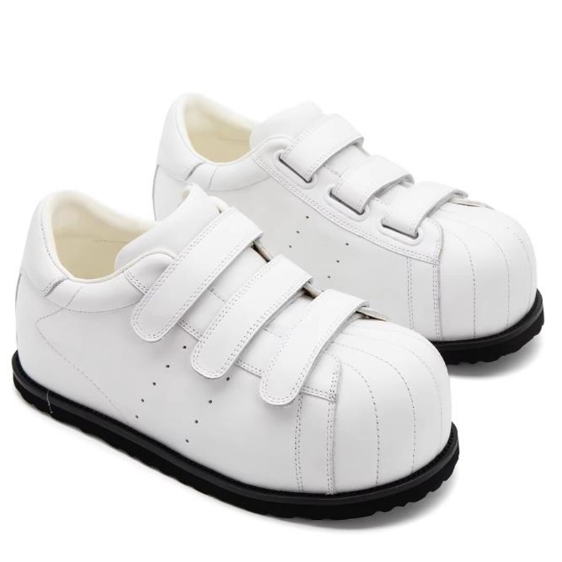 Full-leather Shell-toe Skate S - đánh giá và giá Men Shoes Velcro