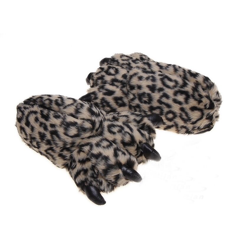 Size 35-43 Đen Động Vật Paw Ch - đánh giá và giá Men Shoes Black