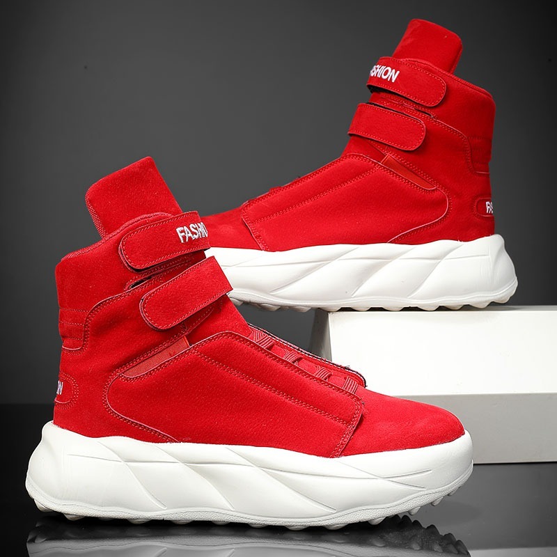 2026 Purple High Top Sneakers  - đánh giá và giá Men Shoes Velcro