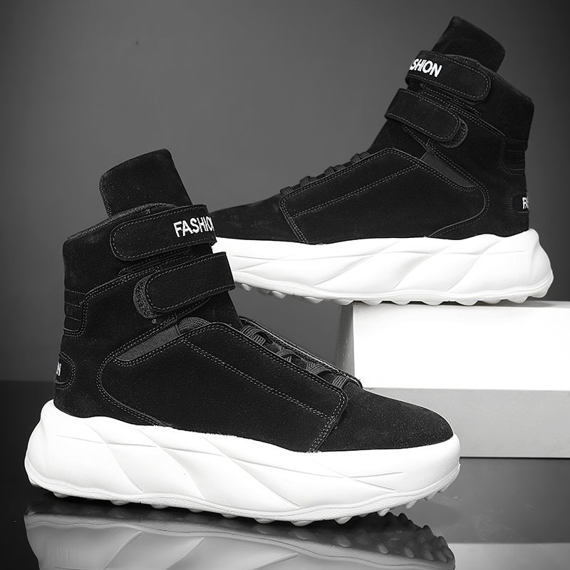 2026 Purple High Top Sneakers  - đánh giá và giá Men Shoes Velcro