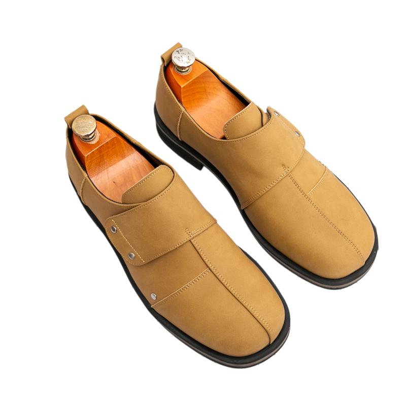 Men's business style work comm - đánh giá và giá Men Shoes Velcro