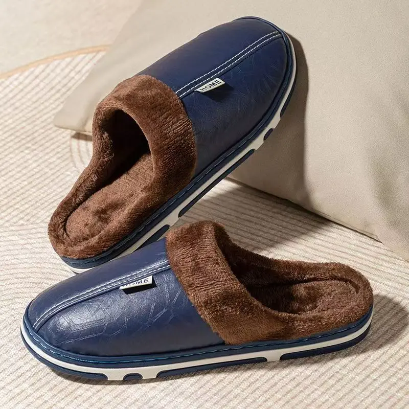 Men's Big Size Winter Slippers - đánh giá và giá Men'S Shoes Qn