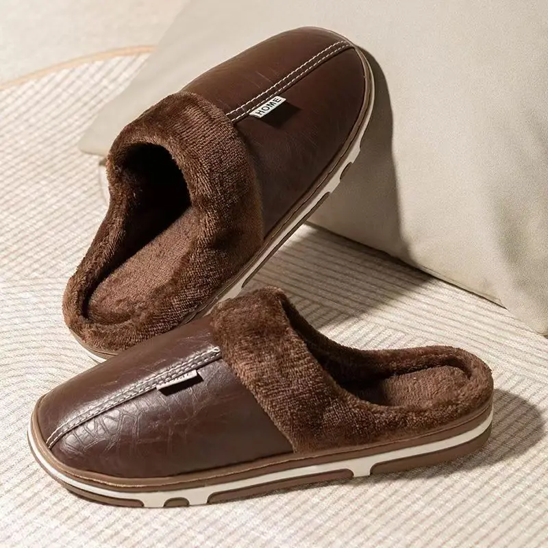 Men's Big Size Winter Slippers - đánh giá và giá Men'S Shoes Qn