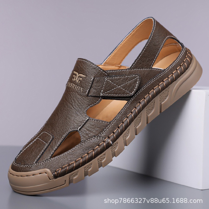 Hole shoes men's summer new ha - đánh giá và giá Men Shoes Velcro