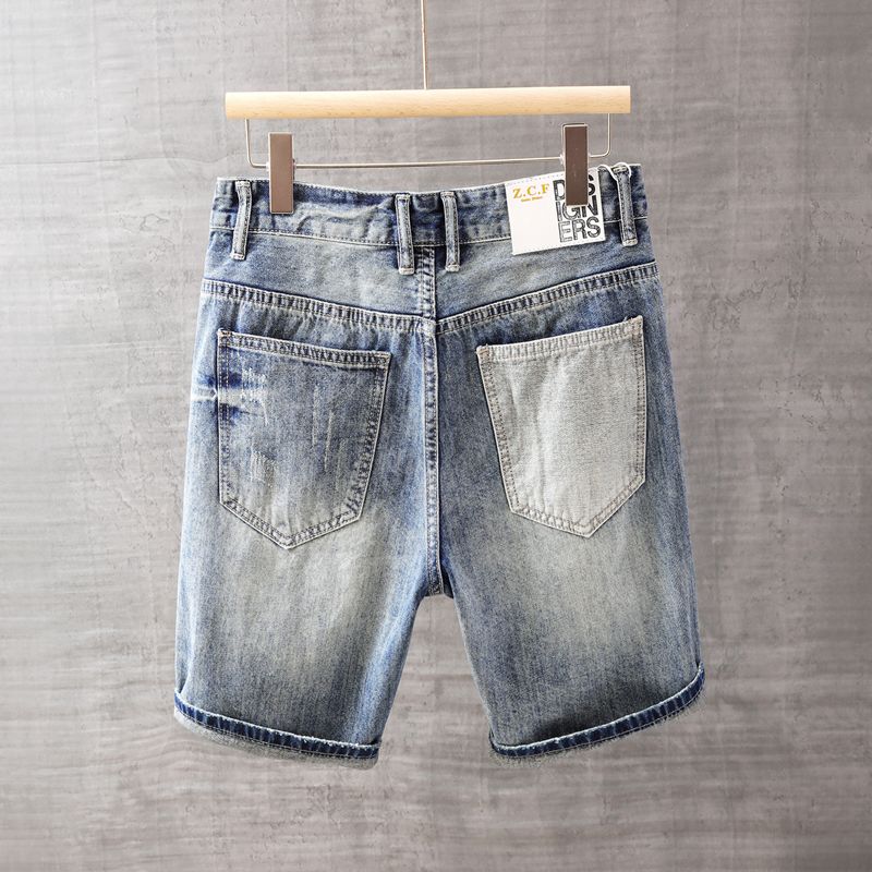 Men's Short Jeans Pants with P - đánh giá và giá Men Shoes Xxl