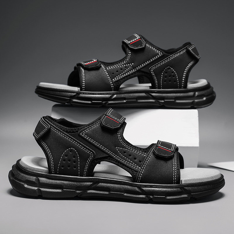 Men's summer outdoor sandals,  - đánh giá và giá Men Shoes Velcro