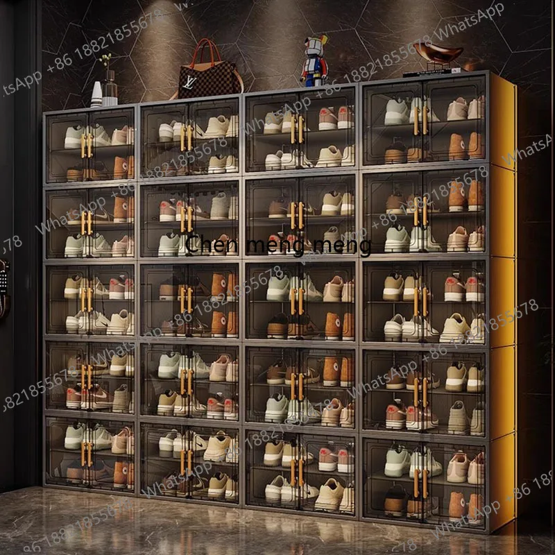 D5556  Men Transparent Shoe Ra - đánh giá và giá Men Shoes Rack