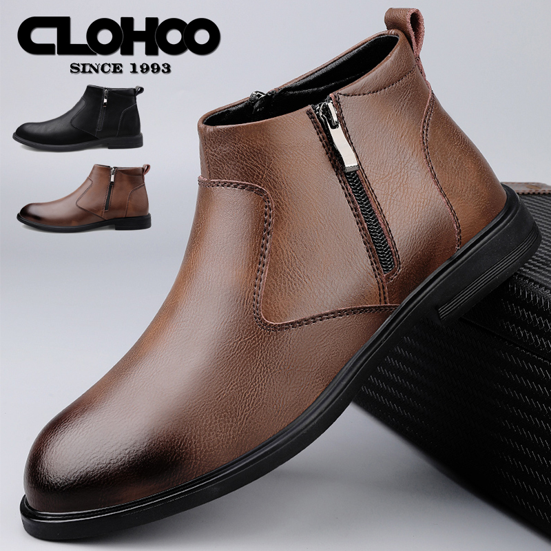 CLOHOO Handmade Men's Boots Bu - đánh giá và giá Men'S Shoes Qn