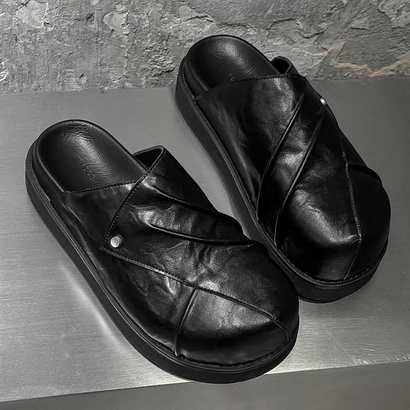 New Trendy Fashionable Men Lea - đánh giá và giá Men Shoes Black