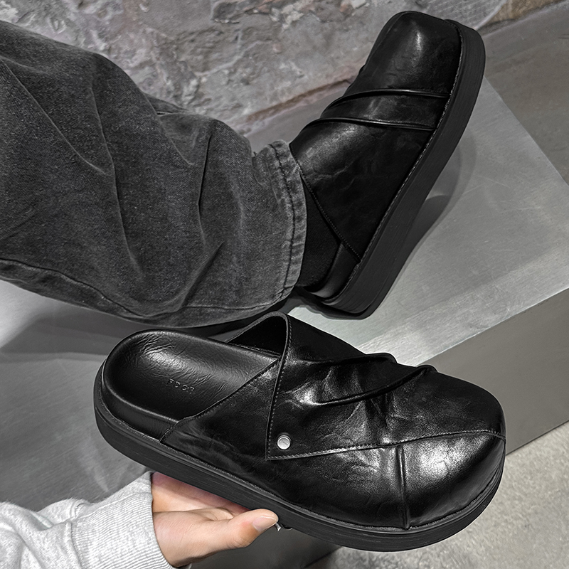 New Trendy Fashionable Men Lea - đánh giá và giá Men Shoes Black