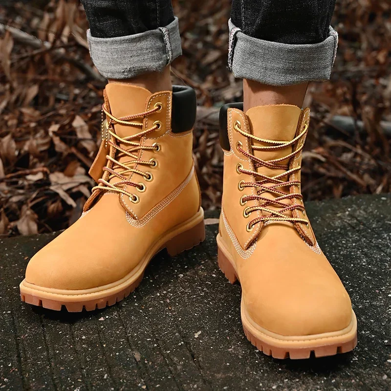 Boots Men High Top Boots High  - đánh giá và giá Men'S Shoes Qn