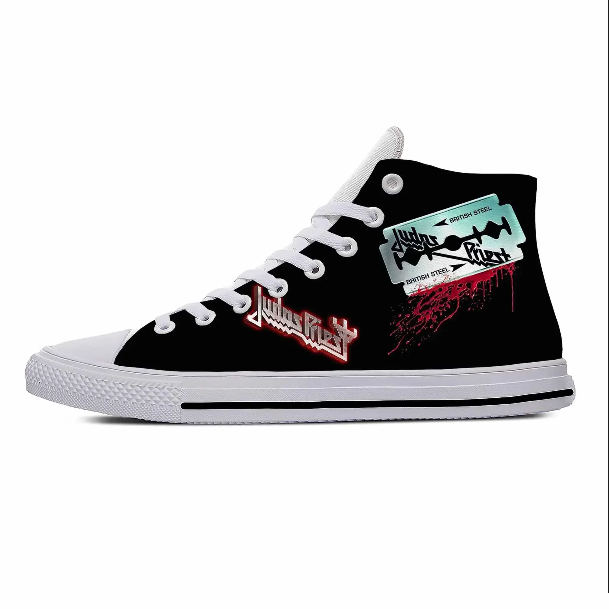 Priest Heavy Metal Rock Band M - đánh giá và giá Canvas Sneaker High
