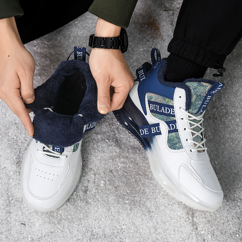 Men Warm Fleece Lined High Top - đánh giá và giá Canvas Sneaker High