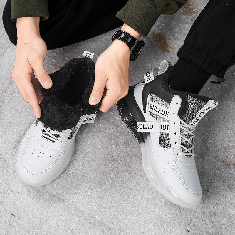 Men Warm Fleece Lined High Top - đánh giá và giá Canvas Sneaker High